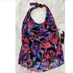 Magicsuit Nwt Sonic Blooms Underwire Sophie Tankini Bikini Top 6017825